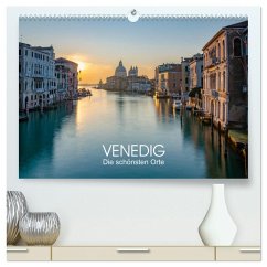 Venedig - Die schönsten Orte (hochwertiger Premium Wandkalender 2025 DIN A2 quer), Kunstdruck in Hochglanz