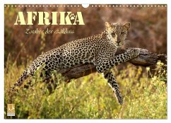 Afrika - Zauber der Wildnis (Wandkalender 2025 DIN A3 quer), CALVENDO Monatskalender