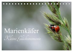 Marienkäfer - kleine Glücksmomente (Tischkalender 2025 DIN A5 quer), CALVENDO Monatskalender - Calvendo;Dederichs, Karin