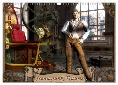 Steampunk Träume (Wandkalender 2025 DIN A3 quer), CALVENDO Monatskalender