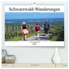 Schwarzwald-Wanderungen (hochwertiger Premium Wandkalender 2025 DIN A2 quer), Kunstdruck in Hochglanz - Calvendo;Eppele, Klaus