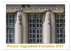 Wiener Jugendstil-Fassaden (Wandkalender 2025 DIN A2 quer), CALVENDO Monatskalender