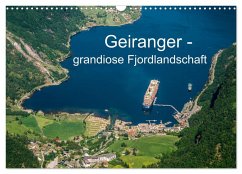 Geiranger - grandiose Fjordlandschaft (Wandkalender 2025 DIN A3 quer), CALVENDO Monatskalender - Calvendo;Pohl, Bruno