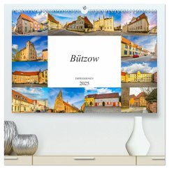 Bützow Impressionen (hochwertiger Premium Wandkalender 2025 DIN A2 quer), Kunstdruck in Hochglanz - Calvendo;Meutzner, Dirk