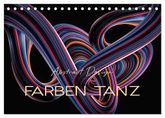 Farben Tanz Abstract Design (Tischkalender 2025 DIN A5 quer), CALVENDO Monatskalender - Calvendo;Roder, Peter