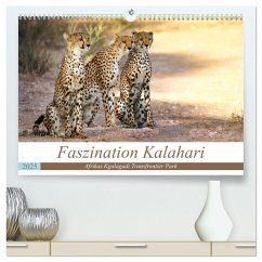 Faszination Kalahari (hochwertiger Premium Wandkalender 2025 DIN A2 quer), Kunstdruck in Hochglanz - Calvendo;Woyke, Wibke