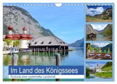 Im Land des Königssees (Wandkalender 2025 DIN A4 quer), CALVENDO Monatskalender