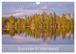 Schwedischer Sommer in Värmland (Wandkalender 2025 DIN A4 quer), CALVENDO Monatskalender