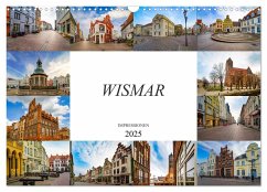 Wismar Impressionen (Wandkalender 2025 DIN A3 quer), CALVENDO Monatskalender
