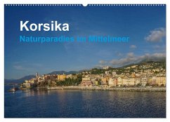 Korsika - Naturparadis im Mittelmeer (Wandkalender 2025 DIN A2 quer), CALVENDO Monatskalender