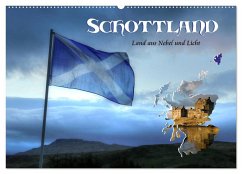 Schottland - Land aus Nebel und Licht (Wandkalender 2025 DIN A2 quer), CALVENDO Monatskalender