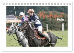 Pferdesport Polo (Tischkalender 2025 DIN A5 quer), CALVENDO Monatskalender - Calvendo;Landsherr, Uli