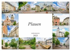 Plauen Impressionen (Wandkalender 2025 DIN A3 quer), CALVENDO Monatskalender