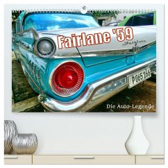 Ford Fairlane '59 - Die Auto-Legende (hochwertiger Premium Wandkalender 2025 DIN A2 quer), Kunstdruck in Hochglanz