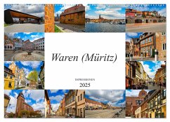 Waren Müritz Impressionen (Wandkalender 2025 DIN A2 quer), CALVENDO Monatskalender