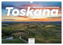 Toskana - idyllische Landschaft (Wandkalender 2025 DIN A3 quer), CALVENDO Monatskalender - Calvendo;Lederer, Benjamin