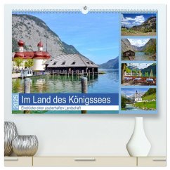 Im Land des Königssees (hochwertiger Premium Wandkalender 2025 DIN A2 quer), Kunstdruck in Hochglanz