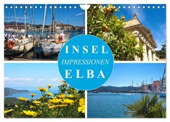 Insel Elba Impressionen (Wandkalender 2025 DIN A4 quer), CALVENDO Monatskalender