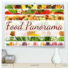 Food Panorama - Küchenkalender 2025 (hochwertiger Premium Wandkalender 2025 DIN A2 quer), Kunstdruck in Hochglanz