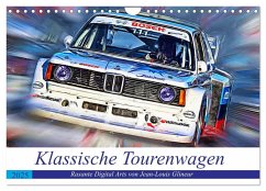 Klassische Tourenwagen - Rasante Digital Arts von Jean-Louis Glineur (Wandkalender 2025 DIN A4 quer), CALVENDO Monatskalender - Calvendo;Glineur, Jean-Louis