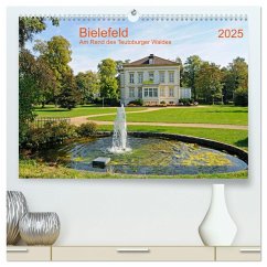 Bielefeld Am Rand des Teutoburger Waldes (hochwertiger Premium Wandkalender 2025 DIN A2 quer), Kunstdruck in Hochglanz