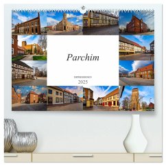 Parchim Impressionen (hochwertiger Premium Wandkalender 2025 DIN A2 quer), Kunstdruck in Hochglanz