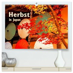 Herbst in Japan (hochwertiger Premium Wandkalender 2025 DIN A2 quer), Kunstdruck in Hochglanz - Calvendo;Schwarze, Nina