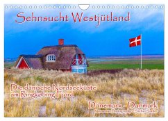 Sehnsucht Westjütland (Wandkalender 2025 DIN A4 quer), CALVENDO Monatskalender