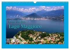 Rund um den Lago Maggiore (Wandkalender 2025 DIN A3 quer), CALVENDO Monatskalender