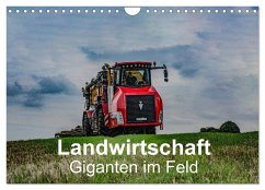 Landwirtschaft - Giganten im Feld (Wandkalender 2025 DIN A4 quer), CALVENDO Monatskalender
