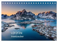 Lofoten Inselzauber (Tischkalender 2025 DIN A5 quer), CALVENDO Monatskalender - Calvendo;Sturm, Jenny