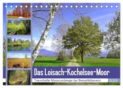 Das Loisach-Kochelsee-Moor Traumhafte Moosrundwege bei Benediktbeuern (Tischkalender 2025 DIN A5 quer), CALVENDO Monatskalender - Calvendo;Schimmack, Michaela