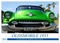 OLDSMOBILE 1955 - Ein US-Oldtimer in Kuba (Tischkalender 2025 DIN A5 quer), CALVENDO Monatskalender - Calvendo;Löwis of Menar, Henning von