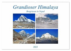 Grandioser Himalaya, Bergriesen in Nepal (Wandkalender 2025 DIN A2 quer), CALVENDO Monatskalender - Calvendo;Senff, Ulrich