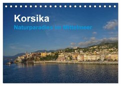 Korsika - Naturparadis im Mittelmeer (Tischkalender 2025 DIN A5 quer), CALVENDO Monatskalender - Calvendo;Czermak, Tom
