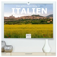 Die schönsten Orte in Italien. (hochwertiger Premium Wandkalender 2025 DIN A2 quer), Kunstdruck in Hochglanz