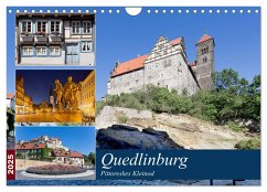 Quedlinburg - Pittoreskes Kleinod (Wandkalender 2025 DIN A4 quer), CALVENDO Monatskalender