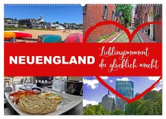 Neuengland USA Kalender 2025 (Wandkalender 2025 DIN A2 quer), CALVENDO Monatskalender