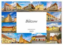 Bützow Impressionen (Wandkalender 2025 DIN A3 quer), CALVENDO Monatskalender