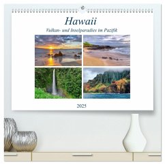 Hawaii - Vulkan- und Inselparadies im Pazifik (hochwertiger Premium Wandkalender 2025 DIN A2 quer), Kunstdruck in Hochglanz
