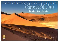 Namibia - Magie der Weite (Tischkalender 2025 DIN A5 quer), CALVENDO Monatskalender - Calvendo;Stamm, Dirk