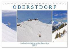 Oberstdorf. Atemberaubende Ansichten aus den Allgäuer Alpen (Tischkalender 2025 DIN A5 quer), CALVENDO Monatskalender - Calvendo;M. Laube, Lucy