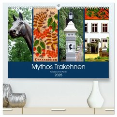 Mythos Trakehnen - Paradies ohne Pferde (hochwertiger Premium Wandkalender 2025 DIN A2 quer), Kunstdruck in Hochglanz - Calvendo;Löwis of Menar, Henning von