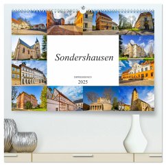 Sondershausen Impressionen (hochwertiger Premium Wandkalender 2025 DIN A2 quer), Kunstdruck in Hochglanz