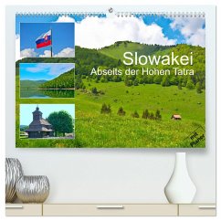 Slowakei - Abseits der Hohen Tatra (hochwertiger Premium Wandkalender 2025 DIN A2 quer), Kunstdruck in Hochglanz