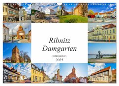 Ribnitz Damgarten Impressionen (Wandkalender 2025 DIN A3 quer), CALVENDO Monatskalender