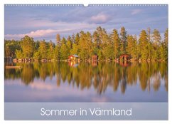 Schwedischer Sommer in Värmland (Wandkalender 2025 DIN A2 quer), CALVENDO Monatskalender