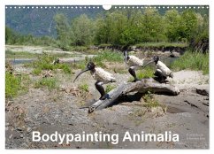 Bodypainting Animalia (Wandkalender 2025 DIN A3 quer), CALVENDO Monatskalender