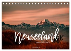 Neuseeland - Landschaftsträume (Tischkalender 2025 DIN A5 quer), CALVENDO Monatskalender