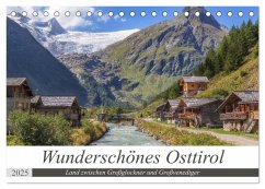 Wunderschönes Osttirol (Tischkalender 2025 DIN A5 quer), CALVENDO Monatskalender